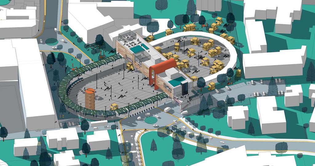 Runner Up San Donà di Piave progetto vista 1