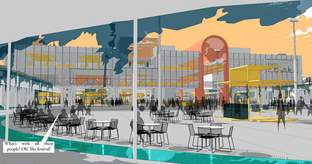 Runner Up San Donà di Piave progetto vista 4