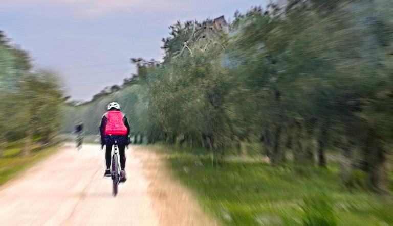 via Cela percorso bike